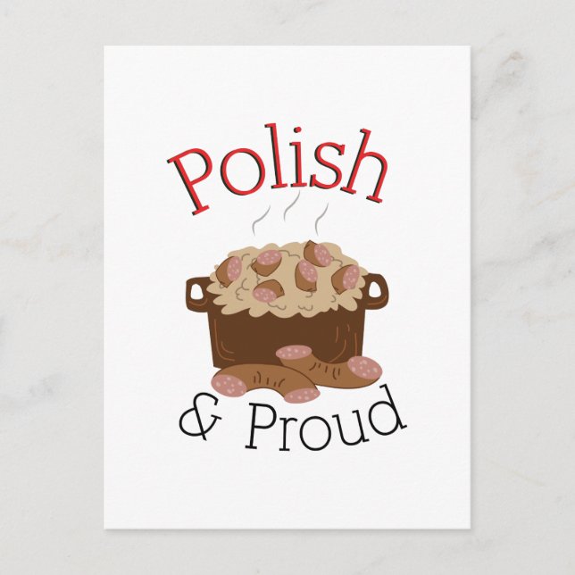 Proud Kielbasa Postkarte (Vorderseite)