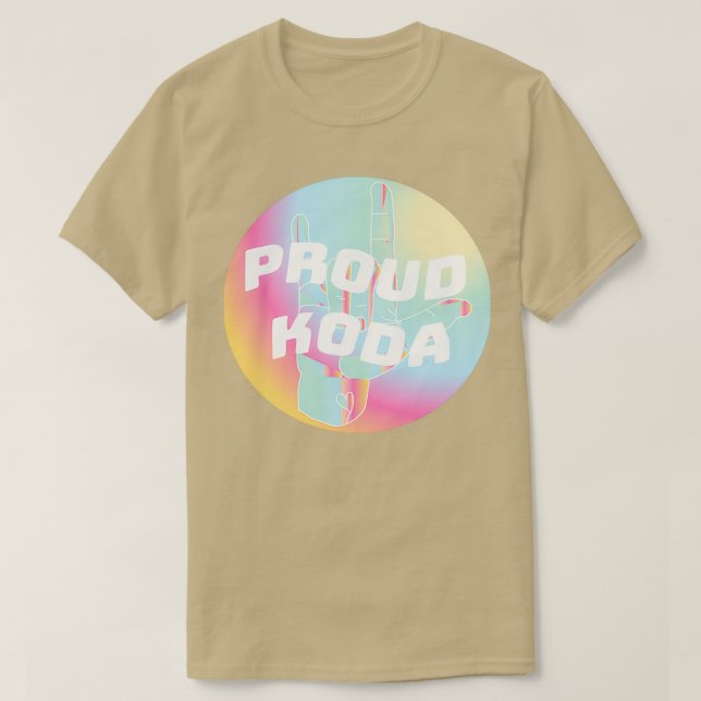 Proud KODA T-Shirt (Design vorne)