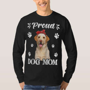 Proud Labrador Hund Mama Welpe Muttertag T-Shirt