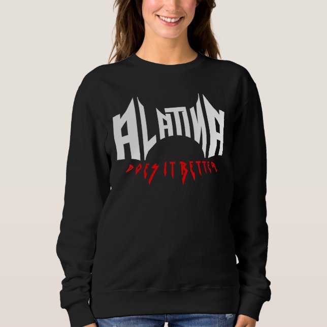 Proud Latina Sweatshirt (Vorderseite)