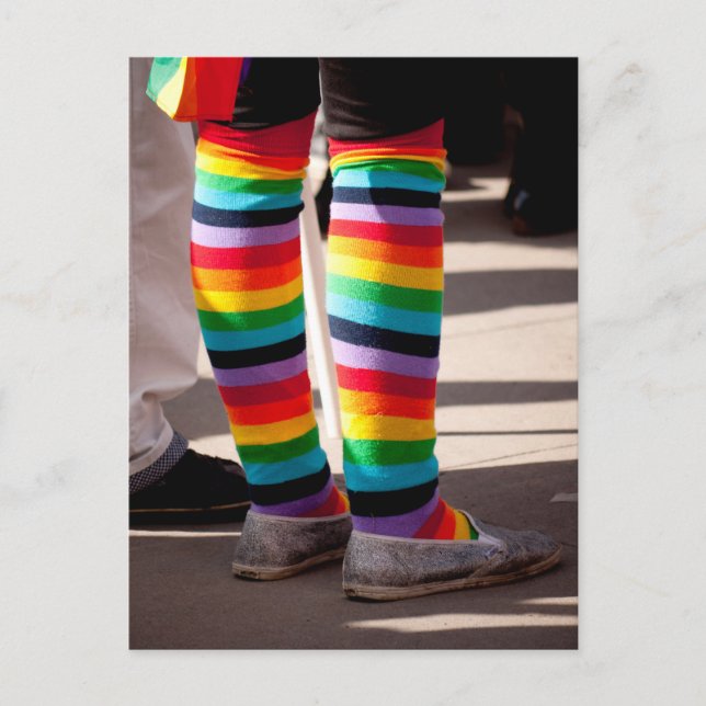 Proud Legs Postkarte (Vorderseite)