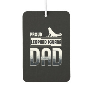 Proud Leopard Iguana Vater Autolufterfrischer