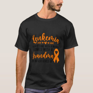 Proud Leukämie Oma eines Leukämie Warrior Grand T-Shirt