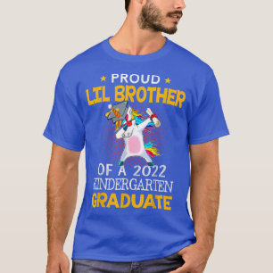 Proud Lil Bruder eines Kindergartenstudiums 2022 T-Shirt