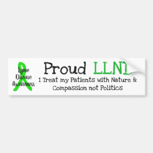 Proud LLND Lyme Disease Awareness Bumper Sticker Autoaufkleber