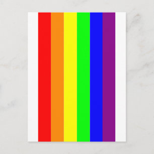 Proud Loud Rainbow Fine Art Poster Postkarte