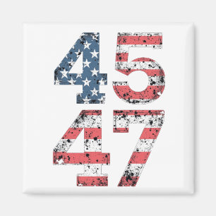 Proud Maga 47. Trump gewinnt Tag der Amtseinführun Magnet