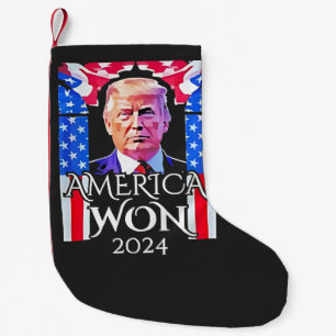 Proud Maga American Trump gewinnt Tag der Amtseinf Kleiner Weihnachtsstrumpf