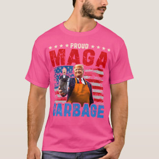 Proud Maga Garbage Trump Unterstützer T-Shirt