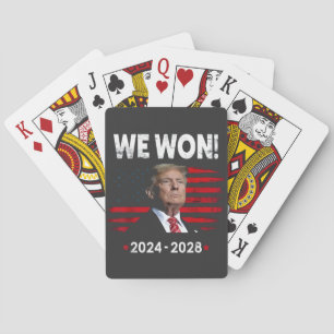Proud Maga Präsident Trump gewinnt Tag der Amtsein Spielkarten