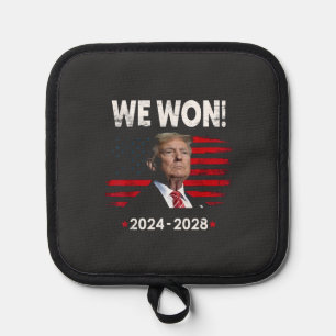 Proud Maga Präsident Trump gewinnt Tag der Amtsein Topflappen