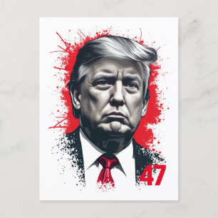 Proud Maga Trump Vance American Inauguration Day Postkarte