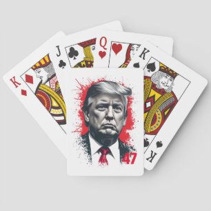 Proud Maga Trump Vance American Inauguration Day Spielkarten