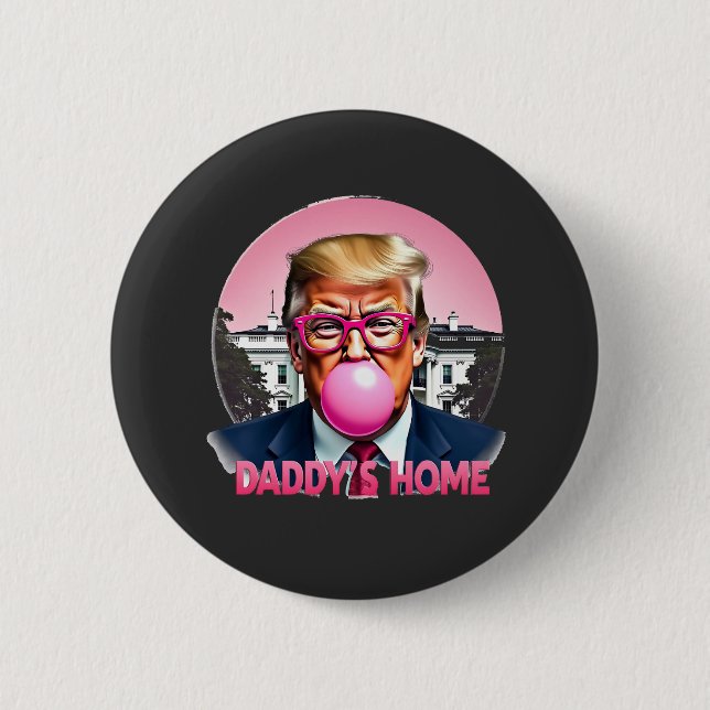 Proud Maga Trump Won Vance Election 2024 Button (Vorderseite)