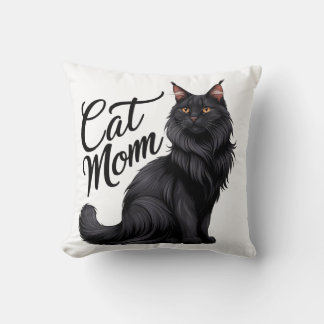 Proud Maine Coon Cat Mama Pillow II Kissen