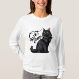 Proud Maine Coon Cat Mama T - Shirt