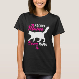 Proud Maine Coon Mama  T-Shirt