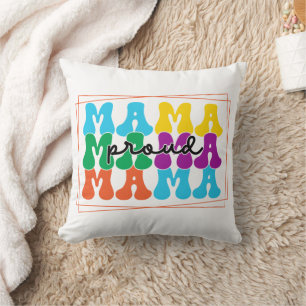 Proud Mama Autism Awareness Pillow Kissen