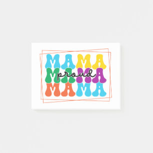 Proud Mama Autism Awareness Post-It Notes Klebezettel