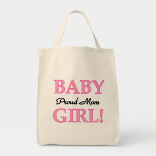 Proud Mama Baby Girl Tshirts und Geschenke Tragetasche