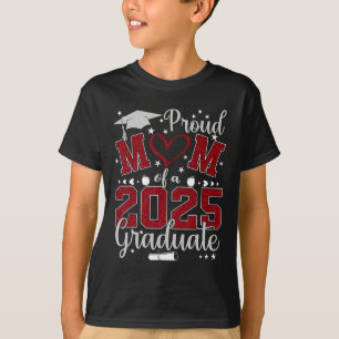Proud-Mama eines 2025-Grad-Cl-Senior-Abschlusses T-Shirt