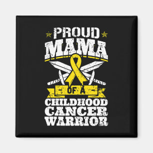 Proud Mama eines Krebskriegers im Kindesalter Magnet