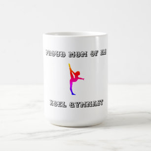PROUD-MAMA eines XCEL GYMNAST-Kaffees / Tee-Tasse Kaffeetasse