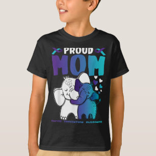 Proud Mama Suicide Prevention Awareness Warrior Ma T-Shirt