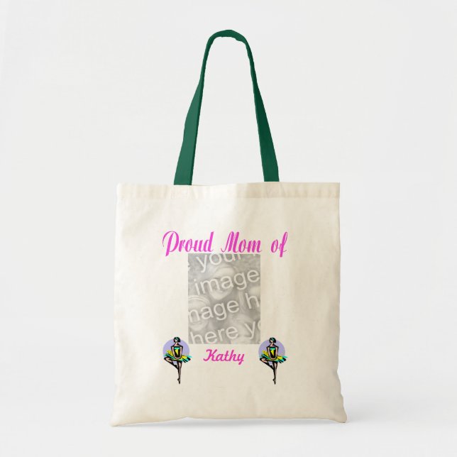 Proud Mama Tote Bag Tragetasche (Vorne)