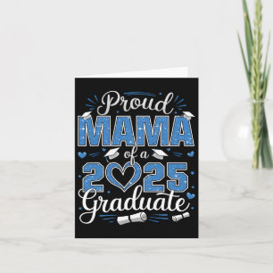 Proud Mama von 2025 Graduate 2025 Senior Ma Karte