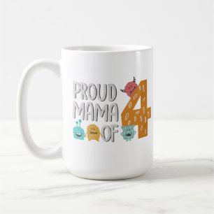 Proud Mama von Vier Kaffeetasse