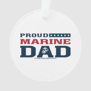 Proud Marine Vater - Farbe Ornament