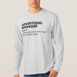 Proud Marketing Manager mit Spaß T-Shirt