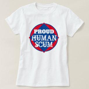 Proud-menschliche Schuppe T-Shirt
