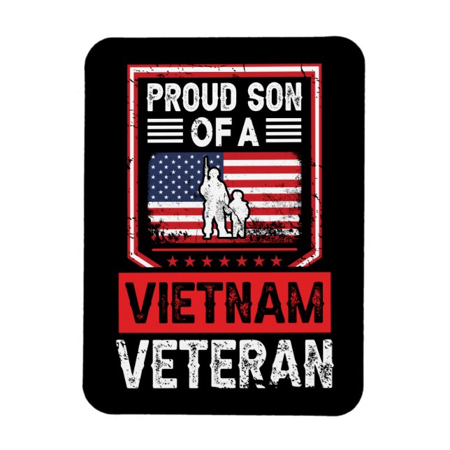 Proud-Militärtribut Magnet (Vertikal)