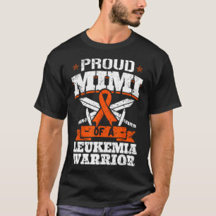 Proud Mimi einer Leukämie Warrior Oma Bewusstsein T-Shirt