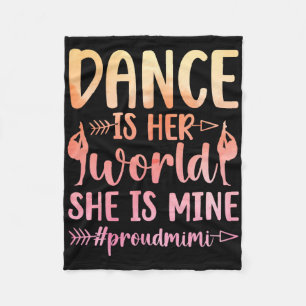 Proud Mimi eines Tänzers Mimi Dance Mimi Oma Fleecedecke