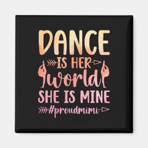 Proud Mimi eines Tänzers Mimi Dance Mimi Oma Magnet