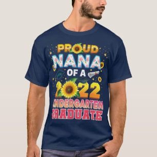 Proud Nana eines Kindergartenstudiums der Klasse 2 T-Shirt