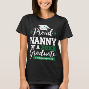Proud Nanny von einer 2023-Graduierten-Familie, di T-Shirt