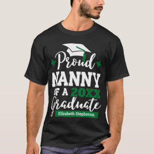 Proud Nanny von einer 2023-Graduierten-Familie, di T-Shirt