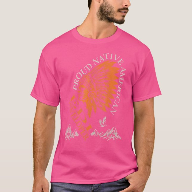 Proud Native American Job Edi Developer T-Shirt (Vorderseite)