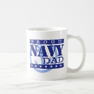 Proud Navy-Vater Kaffeetasse