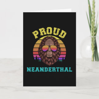 Proud Neanderthal Karte