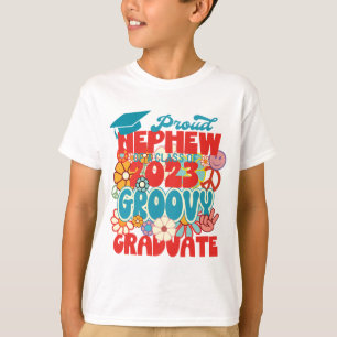 Proud NEPHEW einer Klasse von 2023 Graduate Retro T-Shirt