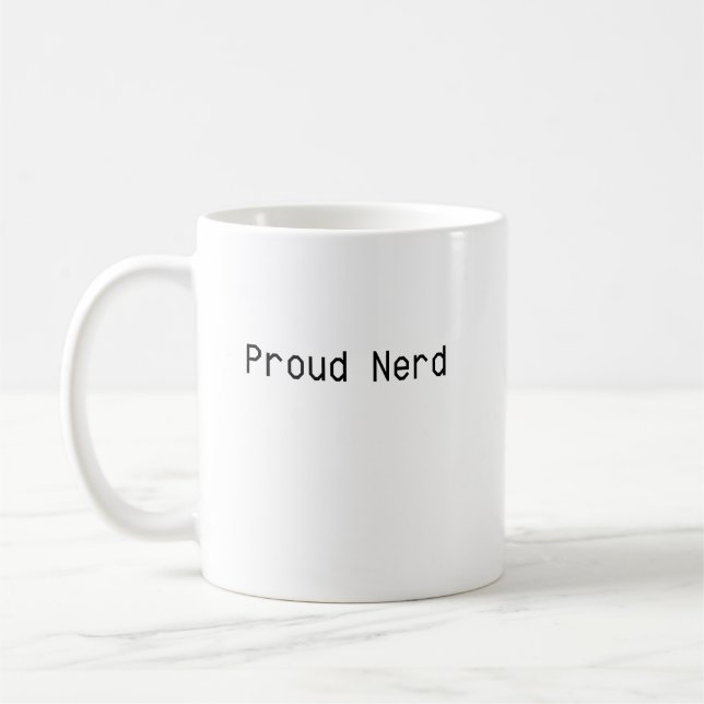 Proud-Nerd Kaffeetasse (Links)