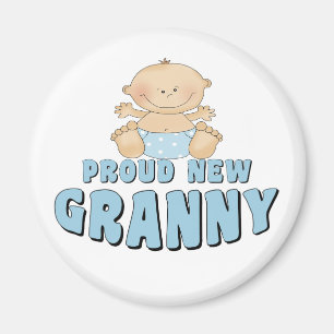 PROUD NEW Granny T - Shirt Magnet