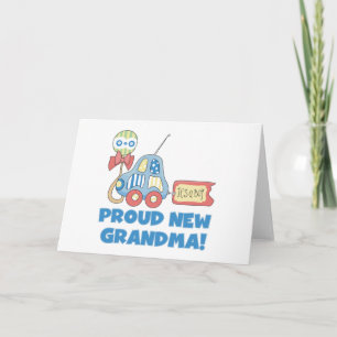 Proud New Oma-It ist ein Boy Tshirts and Gifts Ankündigung