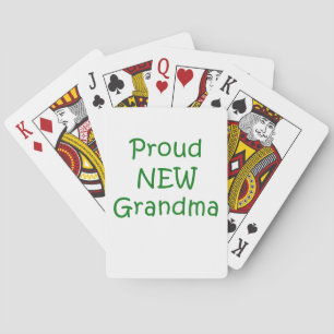 Proud New Oma Spielkarten