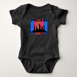 Proud New Yorker - New York Lover Baby Strampler
